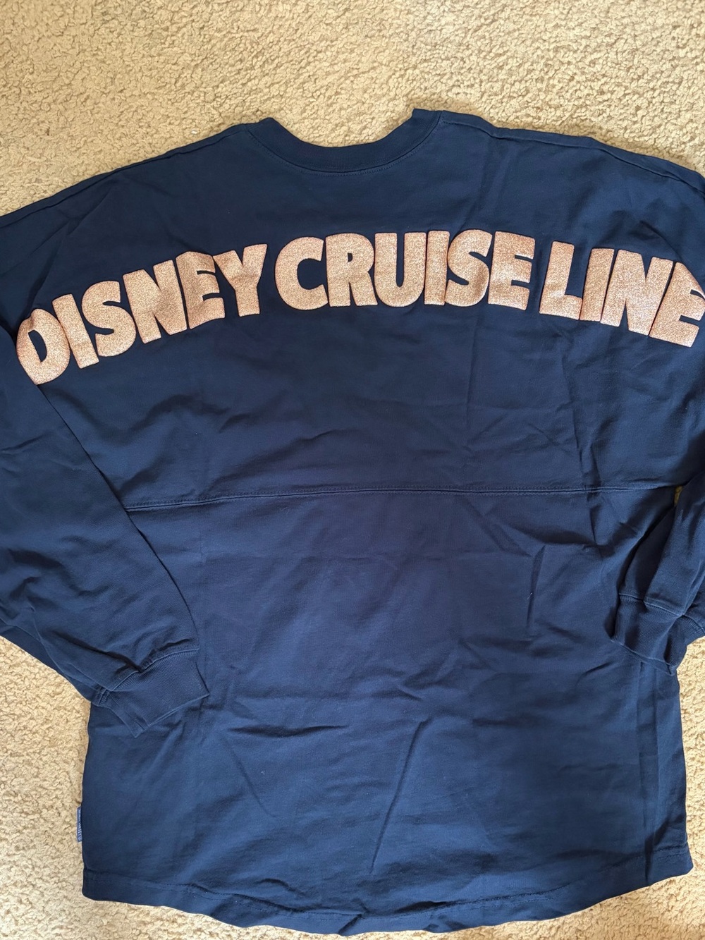 Disney Navy Long Sleeve Cruise Line Tee